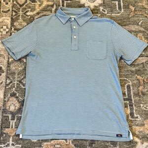 Faherty Brand Stripe Polo